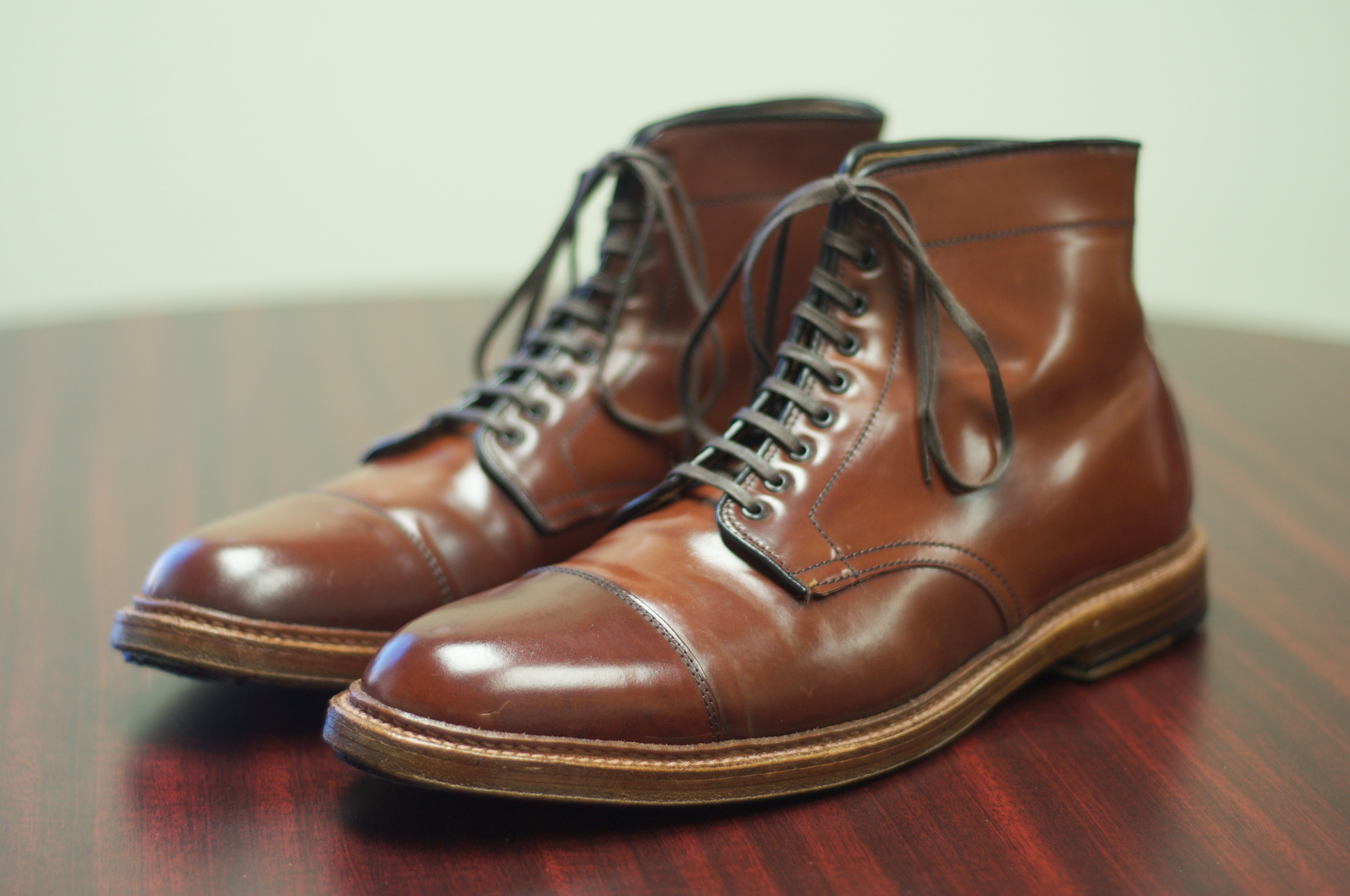 horween shell cordovan boots