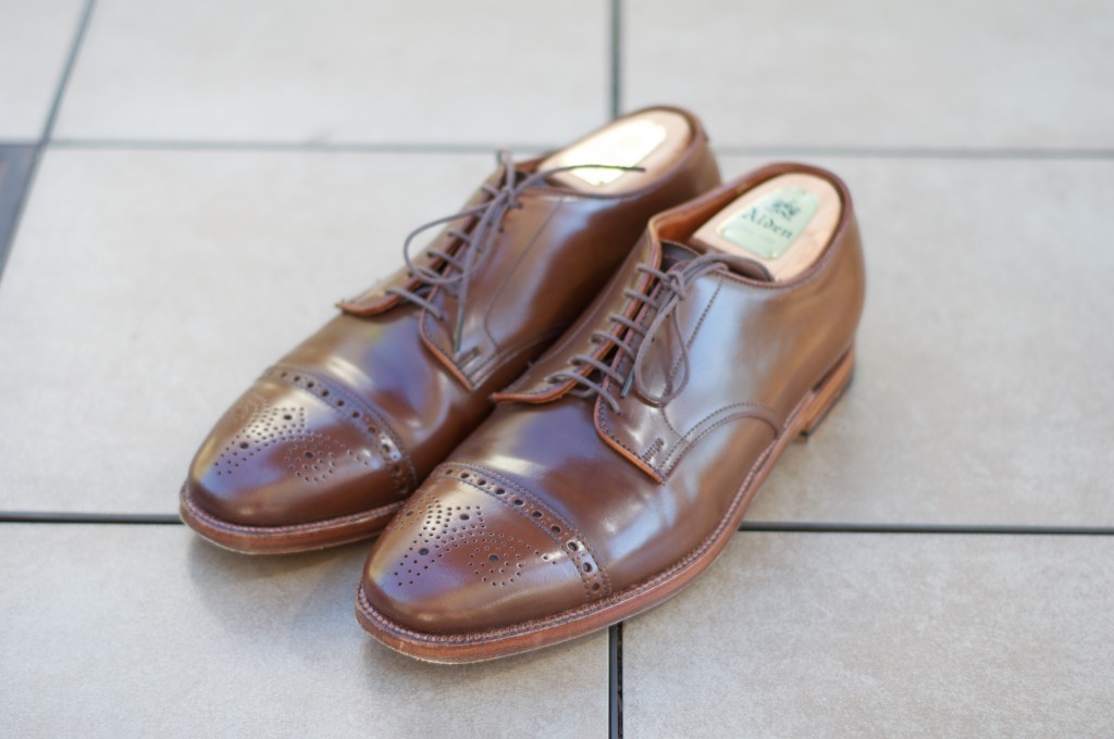 Alden Ravello Medallion Cap Toe Bluchers - For Sale - 1