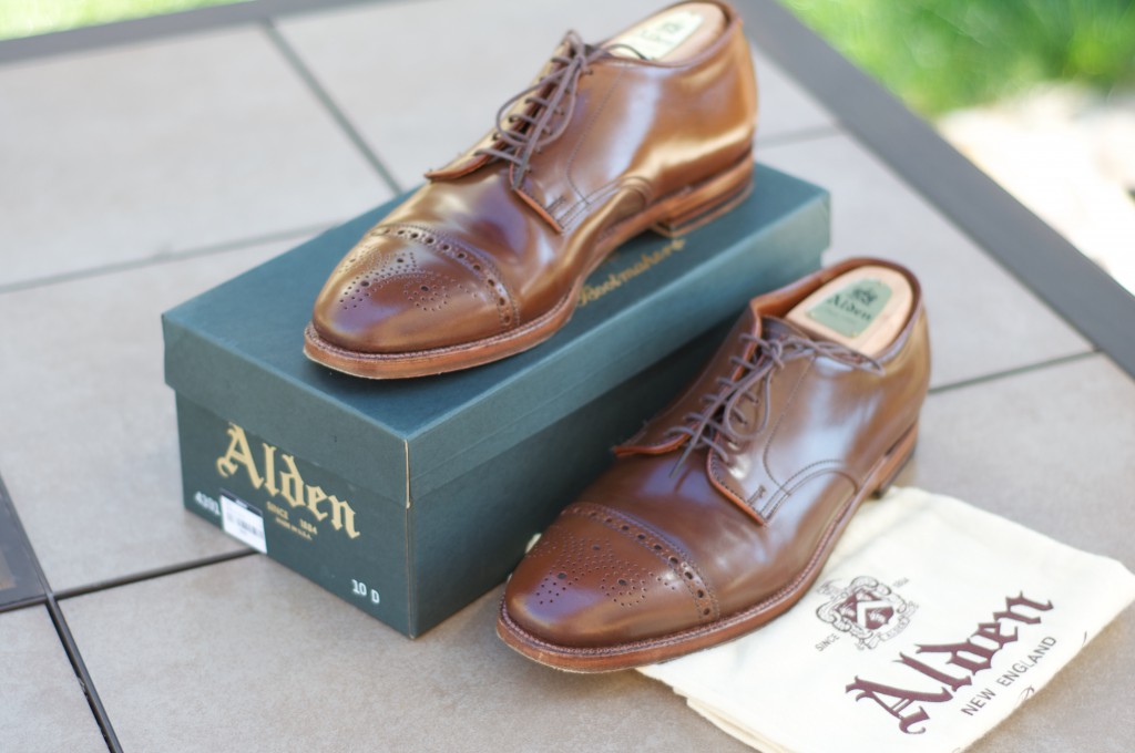 Alden Ravello Medallion Cap Toe Bluchers - For Sale - 12