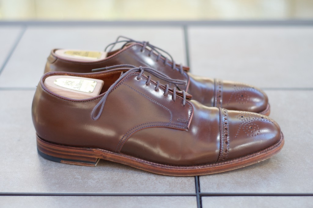 Alden Ravello Medallion Cap Toe Bluchers - For Sale - 6