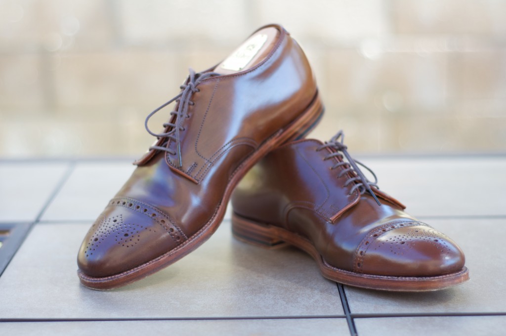 Alden Ravello Medallion Cap Toe Bluchers - For Sale - 8