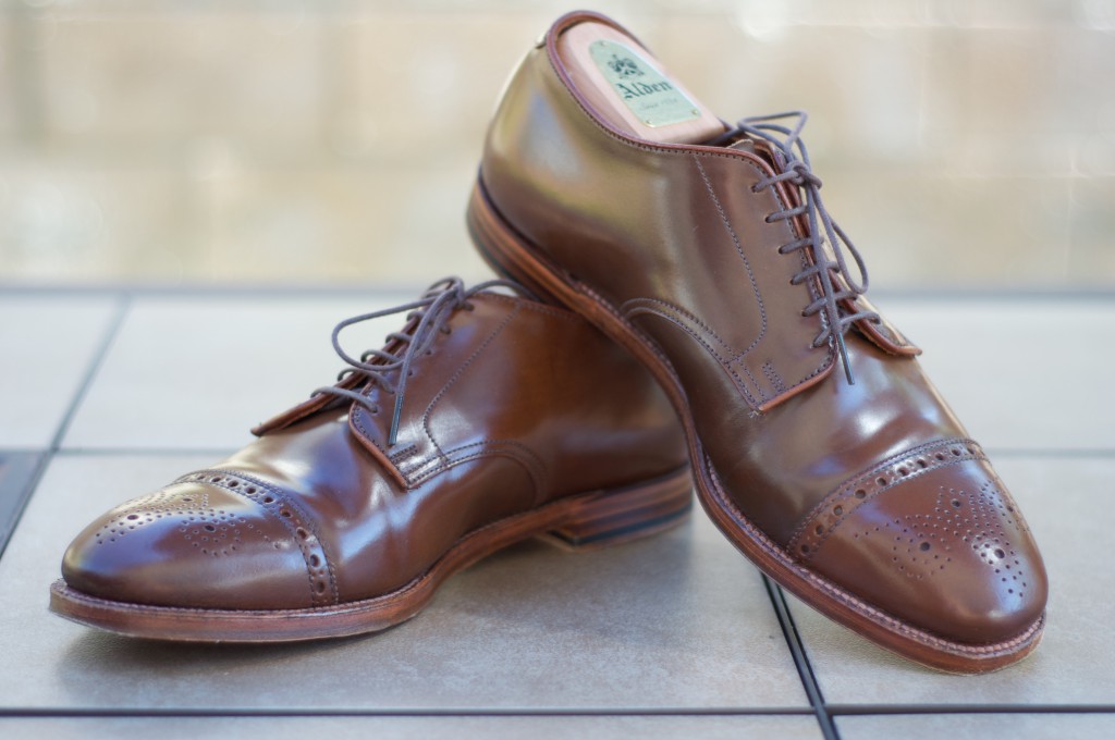 Alden Ravello Medallion Cap Toe Bluchers - For Sale - 9