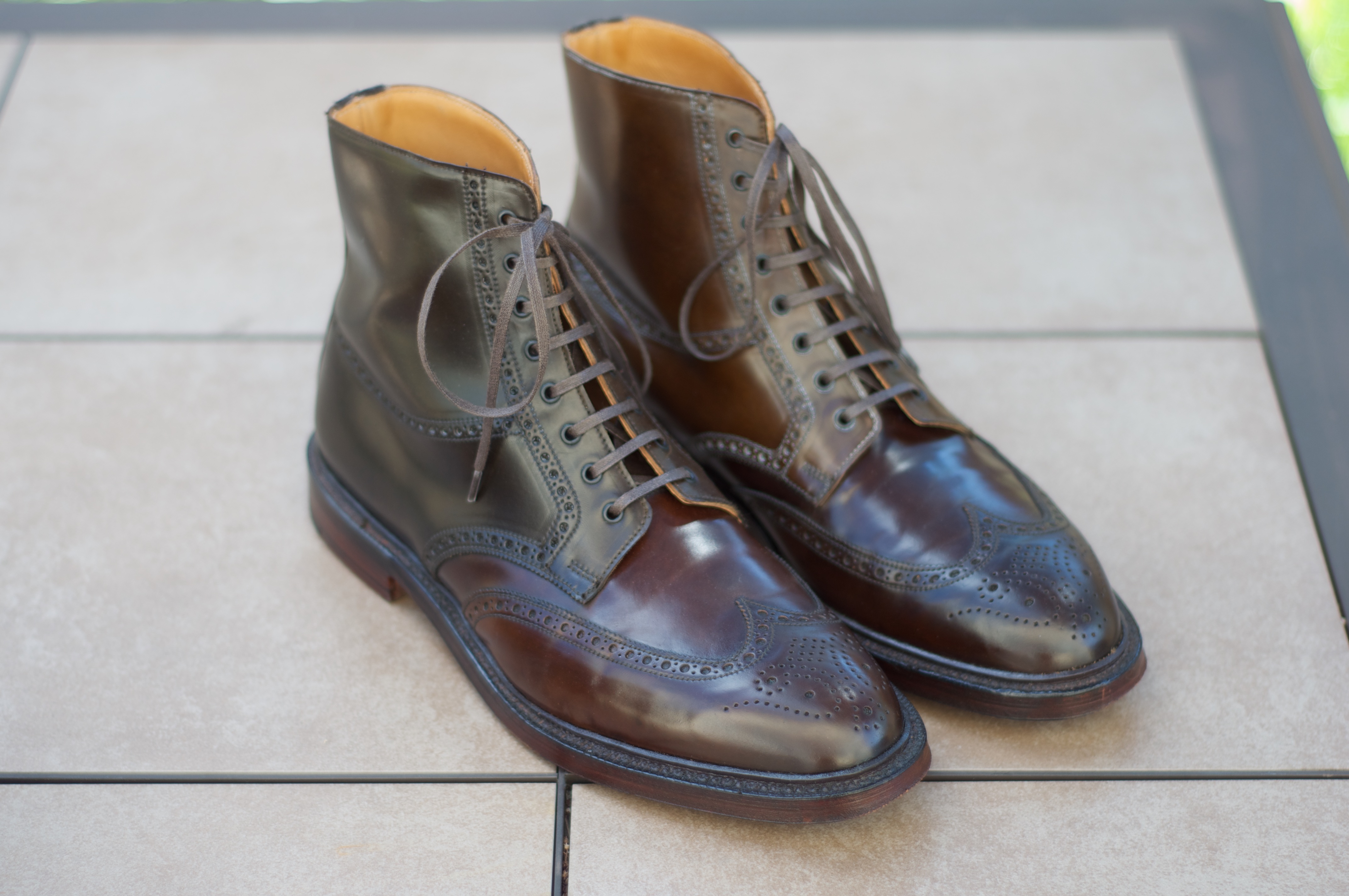 タイムセール商品 Ralph Lauren Crockett & Jones US9D UK8.5 - メンズ