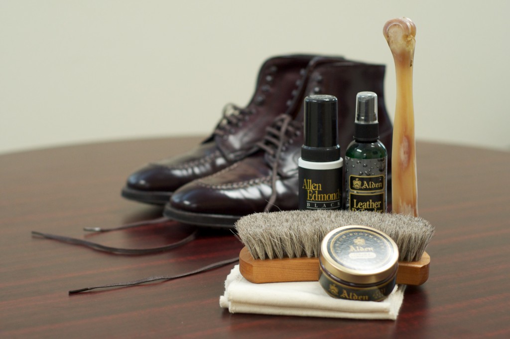 alden shoe care kit