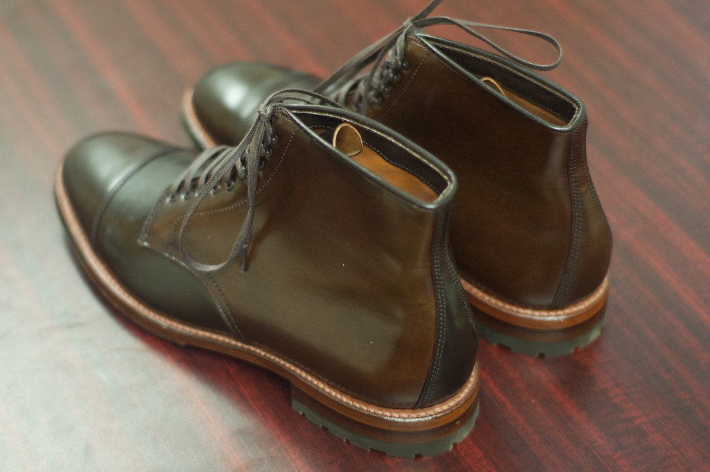 Alden Cigar Cap Toe Boot 9