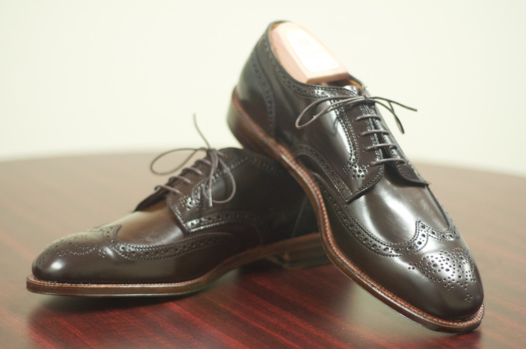 Alden Cigar Shortwing Bluchers 8