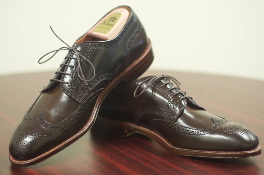 Alden Cigar Shortwing Bluchers 9