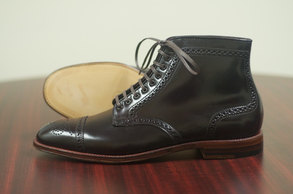 Alden Color 8 Semi-Brogue Boot - 8