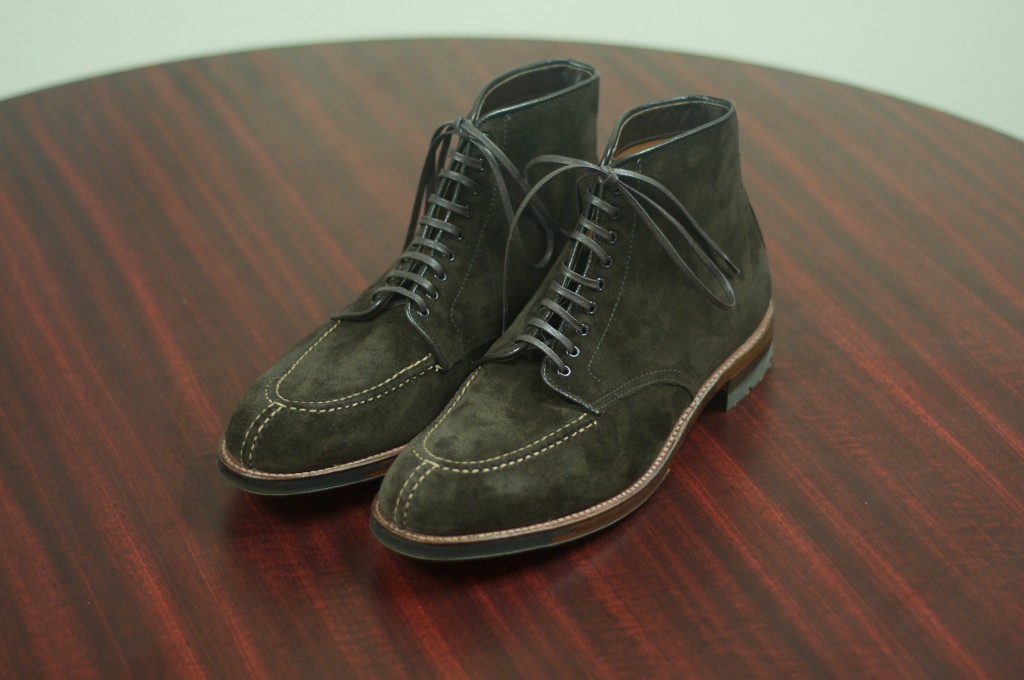 Alden Chocolate Suede Tankers - 1