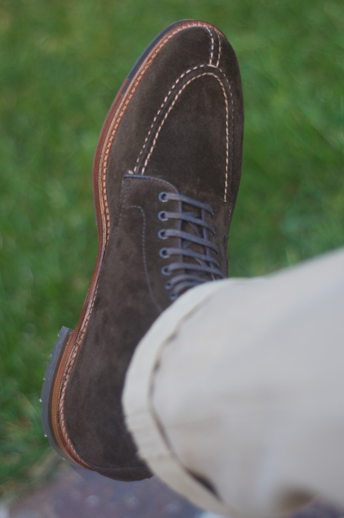 Alden Chocolate Suede Tankers - 2016-04-16 - 5