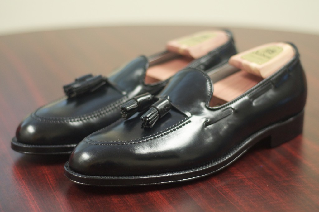 Alden Black Shell Cordovan Tassel 