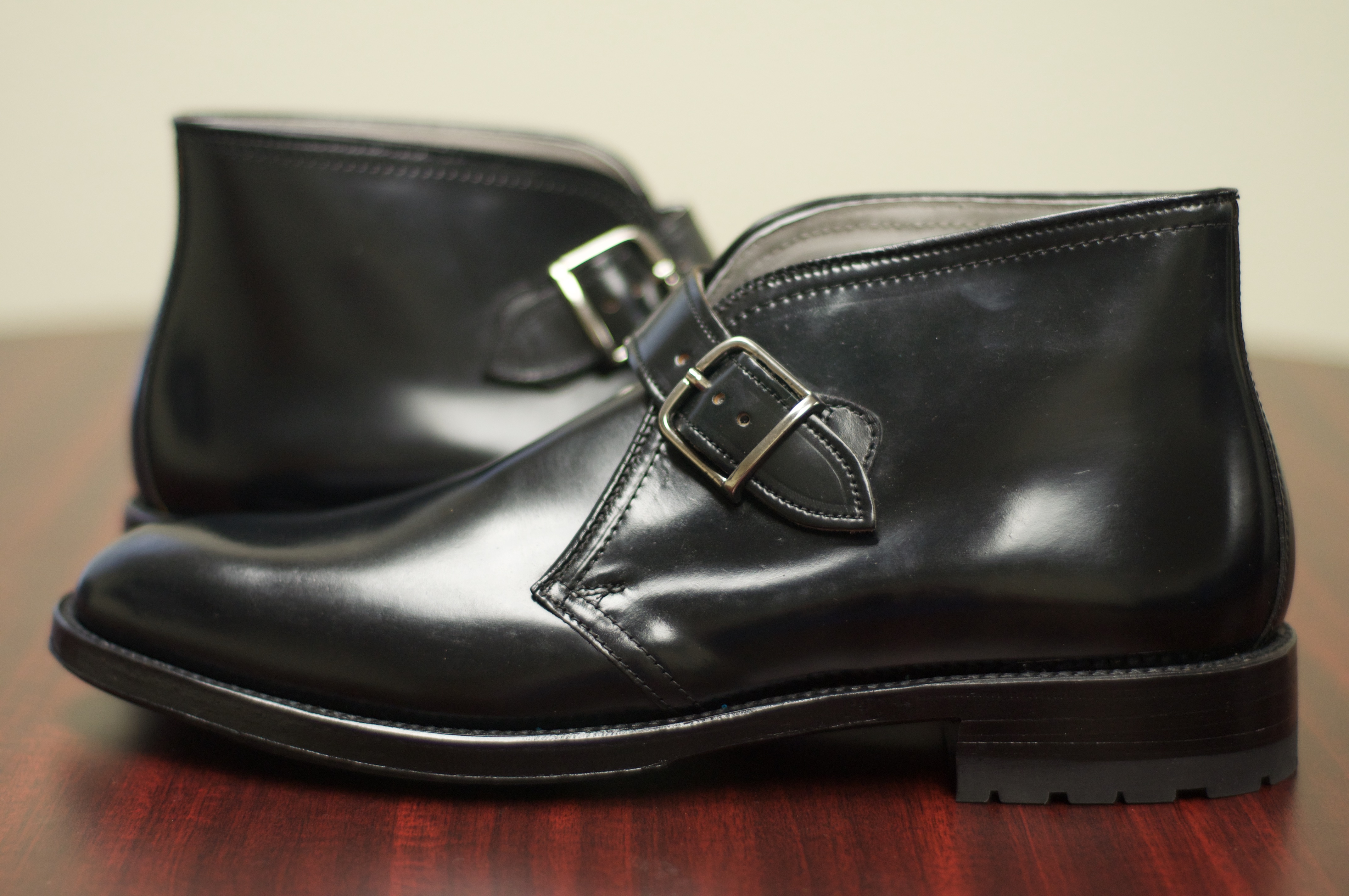 Alden Black Shell Cordovan George Boot Alden of San Diego