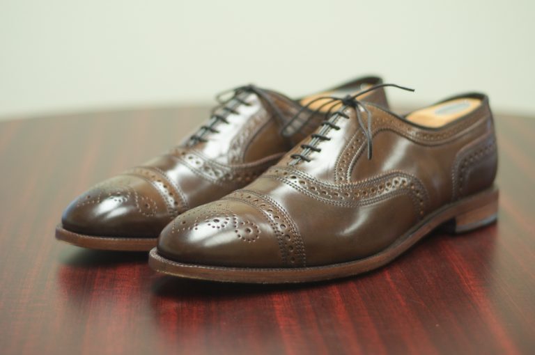 allen edmonds gürtel cordovan