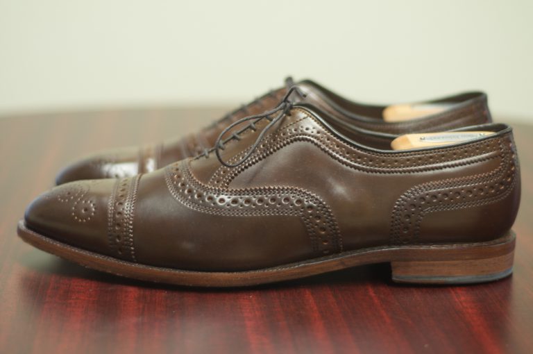 allen edmonds gürtel cordovan