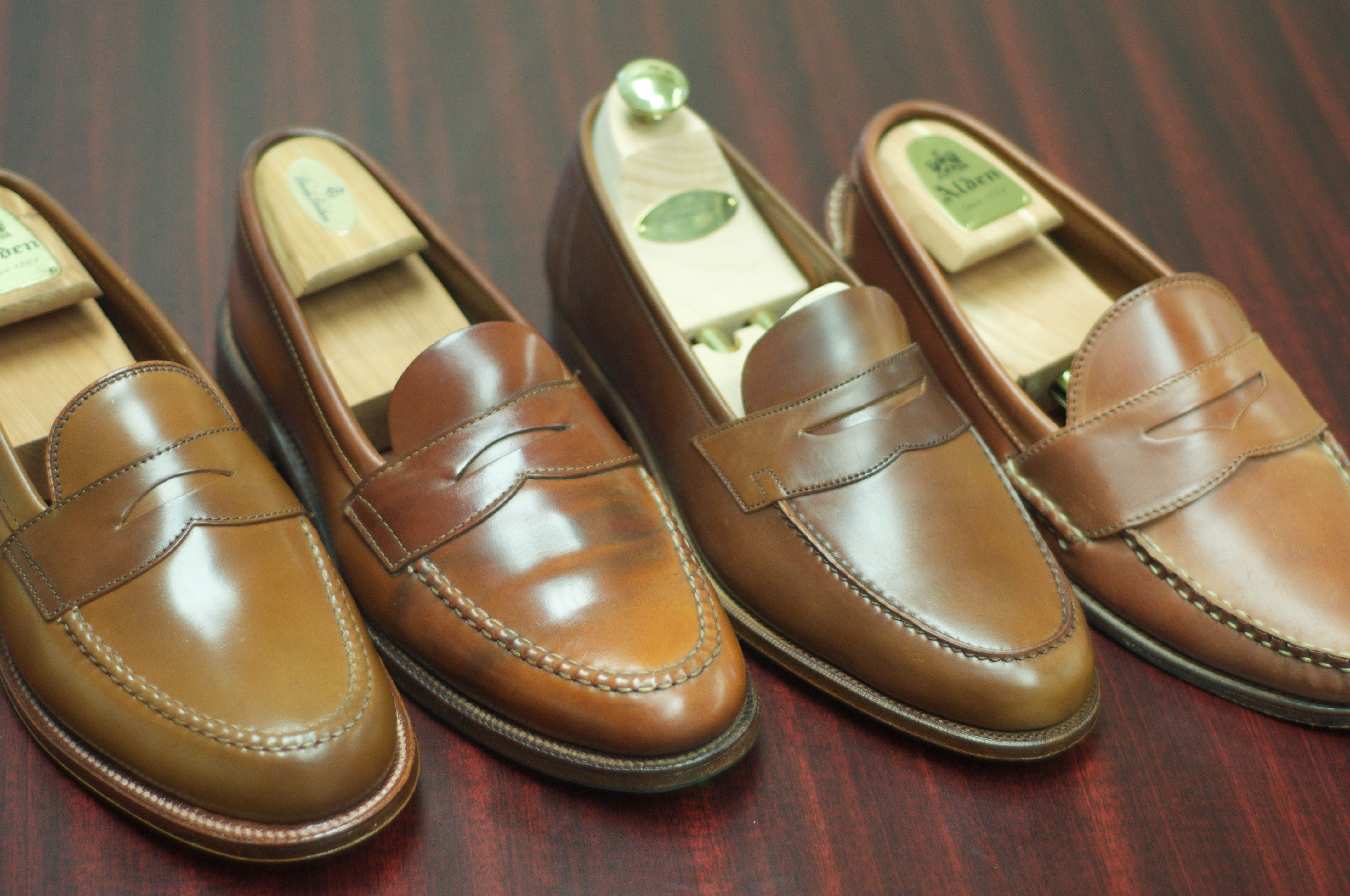 The Ultimate Whiskey Shell Cordovan Penny Loafer – Alden of San Diego