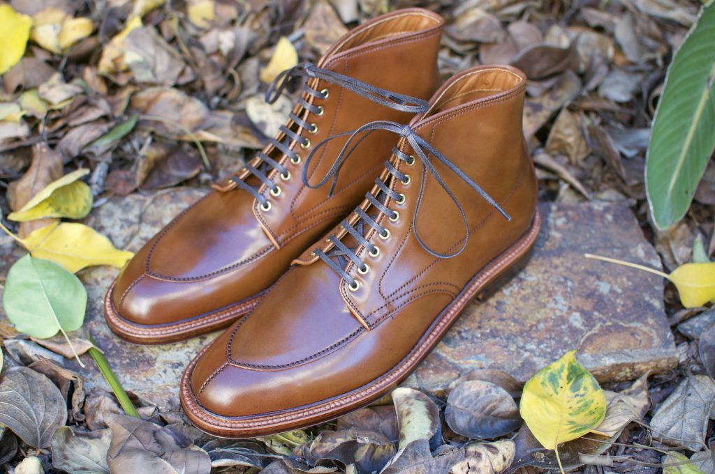 alden ravello wingtip boot