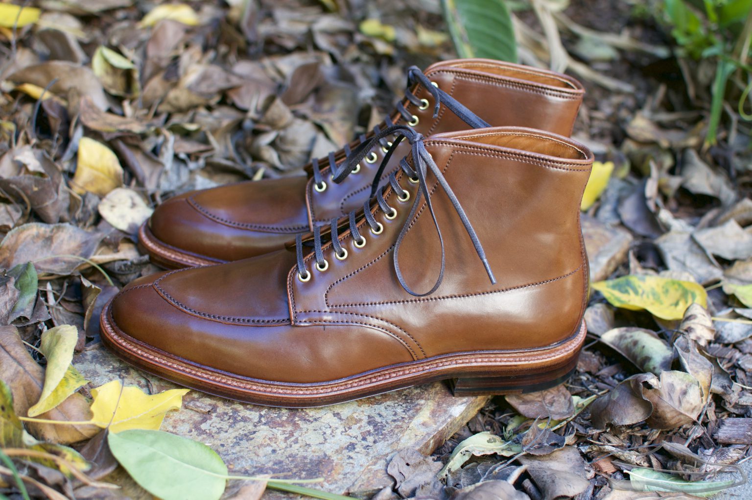 alden ravello wingtip boot