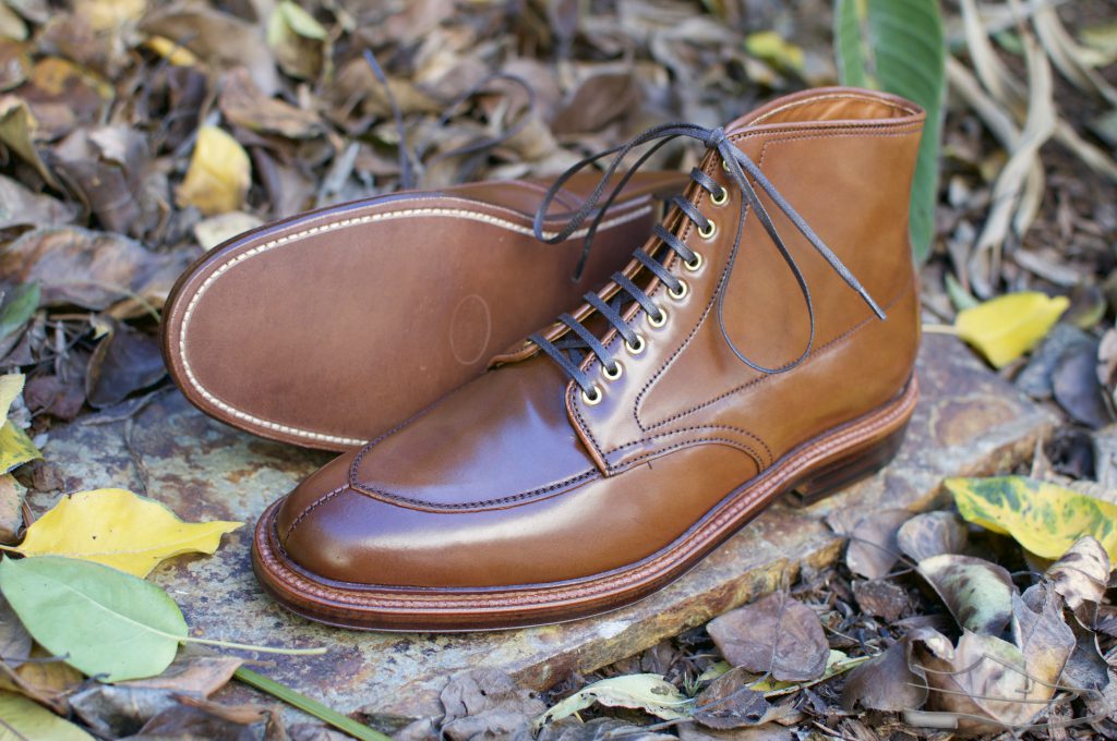 alden ravello wingtip boot