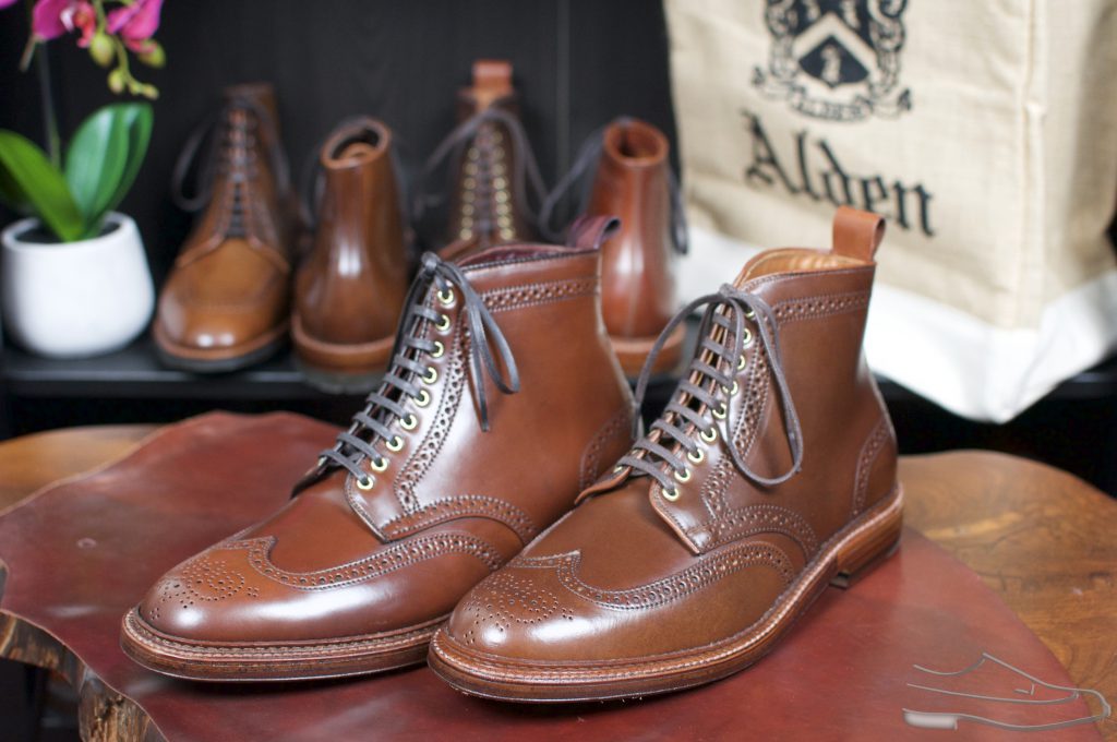 Alden x B+M Color #4 Wingtip Boots – Alden of San Diego