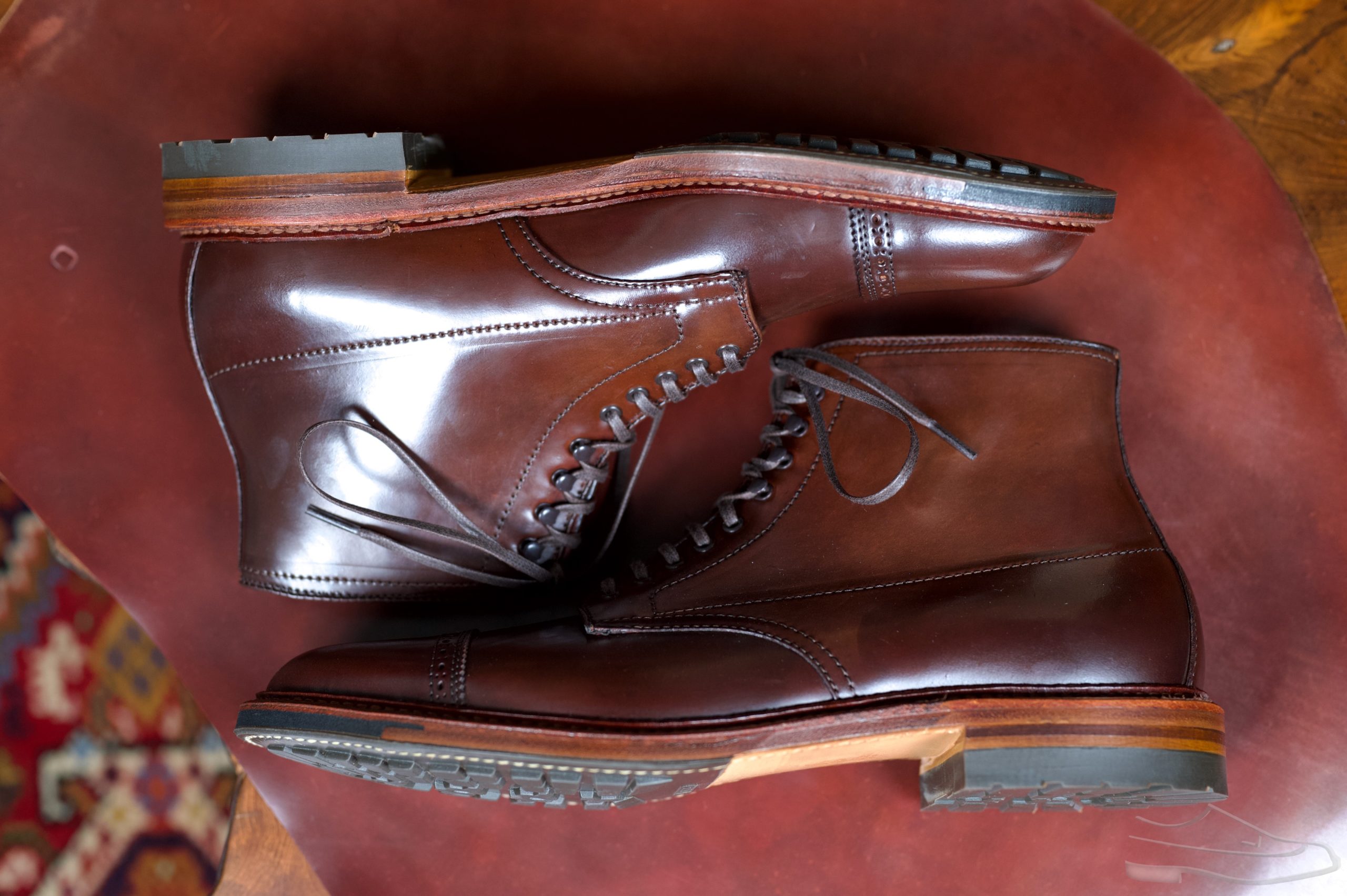 Alden Color #4 Shell Cordovan Jumper Boots